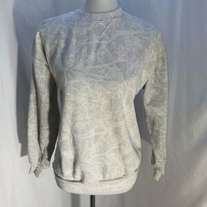 Victoria Secret PINK camo sweatshirt light woodland XS
